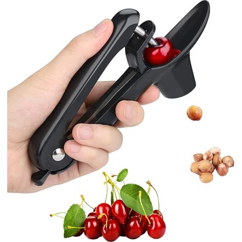 1 Dénoyauteur Acier Inoxydable Plastique Fruits Cerises Prunes Aubépine Cuisine (1/5)