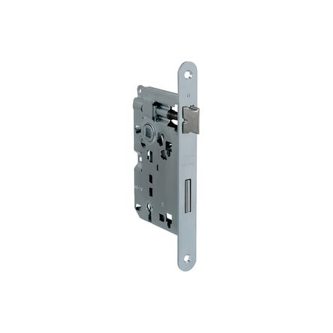 PATENT SERRATURA CROMO OP AGB Q.8/70 E50 B.TONDO 5 PZ