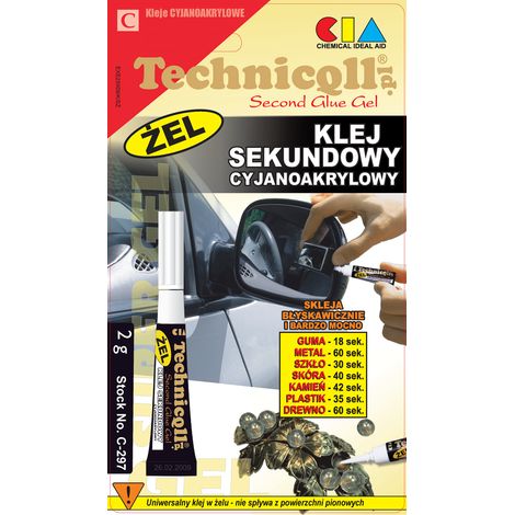 KLEJ SEKUNDOWY ŻEL 2G - TQ C-297 (1/2)