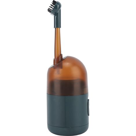 Aspirateur sans fil vert, petit aspirateur de bureau portatif pour nettoyage domestique de clavier et table (1/5)