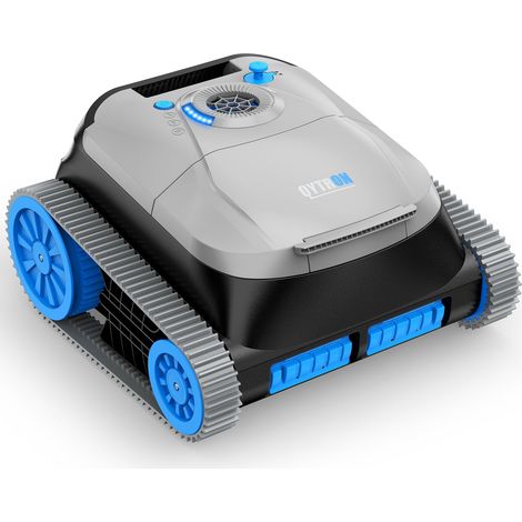 QP5 Robot Nettoyeur de Piscine Système de Turbine à Double Moteur pour Piscines Hors Terrain et Creusées avec Climing Mural et Technologie de Navigation (1/5)