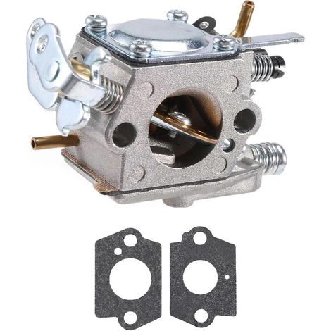 Carburateur pour tronçonneuse Partner 350 351 352 370 371 390 391 401 420 et Cat 335 435 436 440, référence 53007 (1/5)