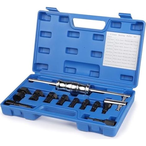 Kit d'extracteurs de roulements internes avec marteau à inertie, 8-32 mm, 12 pièces (1/4)