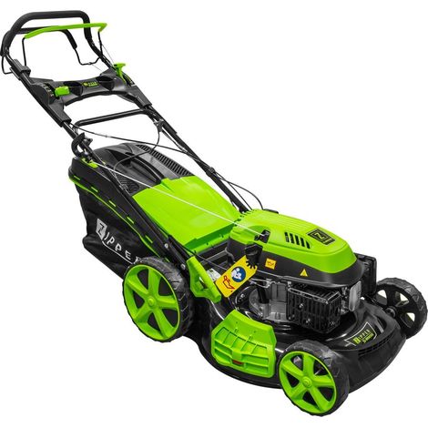 BENZIN-RASENMAHER MIT RADANTRIEB 173CC 51CM MULCHEN FANGEN ZIPPER ZI-BRM508 (1/2)