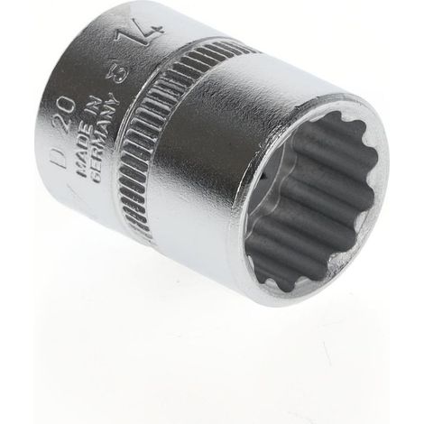 D 20 14 Vaso para llave de vaso 1/4" perfil UD 14 mm (1/4)