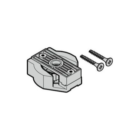 Porte-disque d'entraînement pour rail FS10 – Patte et support de rail – Pour montage sur rails HÖRMANN – Usage professionnel
