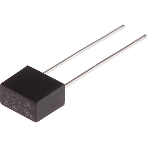 Fusible non réarmable filaire RS PRO, Sortie Radiale, 5A 250V