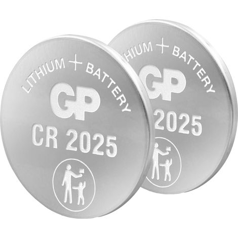 EMOS GP líthiová gombíková batéria CR2025 2BL (1/5)