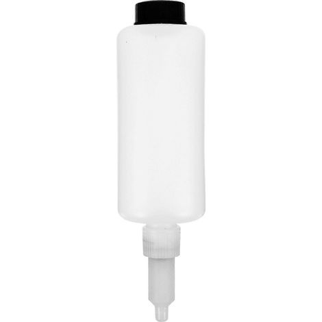 Wandseifenspender – Ersatzflasche für Wandseifenspender in der Dusche – Innenflasche – 19,50 x 6,00 x 5,00 cm – Weiß (1/5)