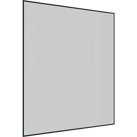 Windhager Pollenschutz-Magnetfenster 100 x 120 cm grau/anthrazit kürzbar Insektenschutzgitter