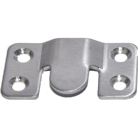 Möbelverbinder Bilderbügel Interlock Halterungen Robuster Edelstahl 53 mm (1/5)