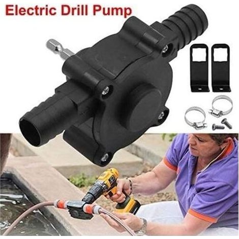 Pompe à perceuse électrique, mini pompe à eau, pompe à perceuse électrique manuelle (1/5)