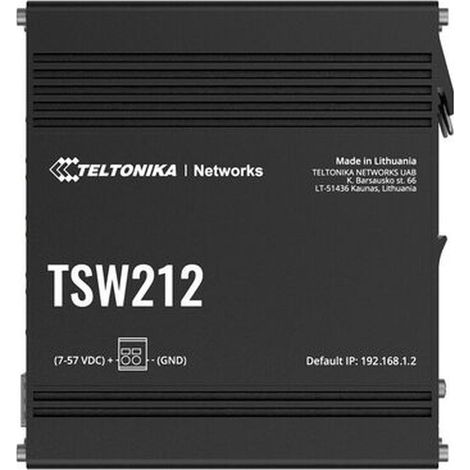 TELTONIKA NETWORKS TSW212 Layer2/L3 Managed Ethernet Switch (TSW212000000)