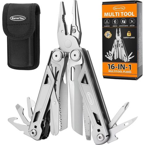 Multitool Werkzeug Zangenset Taschenmesser 16-in-1 Survival Camping Outdoor (1/5)