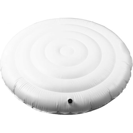 Couvercle Gonflable de 140cm Couverture Gonflable de Spa de 4,5 Pieds - Couvercle Pliable à économie d'énergie pour Spas Gonflables Extérieurs Ronds - Rétention de Chaleur et Facile (1/5)
