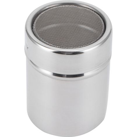 Edelstahl-Streuer für Kaffee, Kakao und Mehl, Küchenutensil, Sieb mit 0,5 mm Lochgröße, Pulverspender. (1/5)
