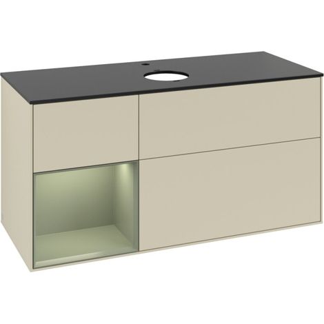 Villeroy & Boch F822GMHJ Armoire sous lavabo Finion F82 (1/3)