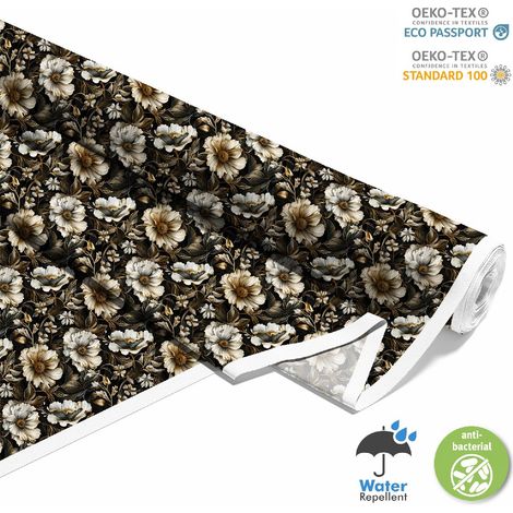 Outdoor dekostoffe oxford - Motiv Blumen I DX5218 (1/5)
