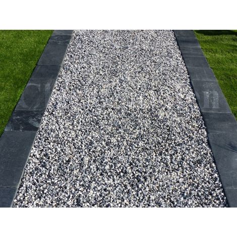 Gravier Zébré 6-12 Pack de 25 M² - 50 sacs - 1000 kg