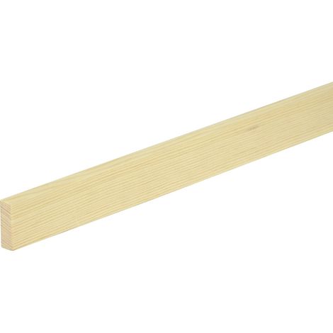 FN Neuhofer Flachleiste 100 cm 29 x 10 mm Fichte/Kiefer Leisten (1/2)
