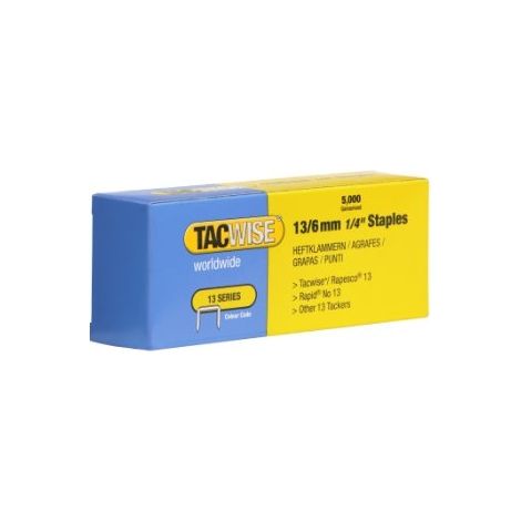 TACWISE LOT DE 5000 AGRAFES 13/6 MM (1/2)