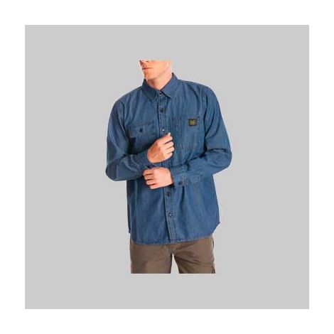 CAMICIA IN DENIM DA LAVORO 'MATT RICA LEWIS Tg. L - RICA LEWIS