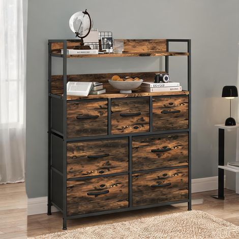 Armoire de rangement en polyester acier 79 x 29 x 101 cm (1/5)