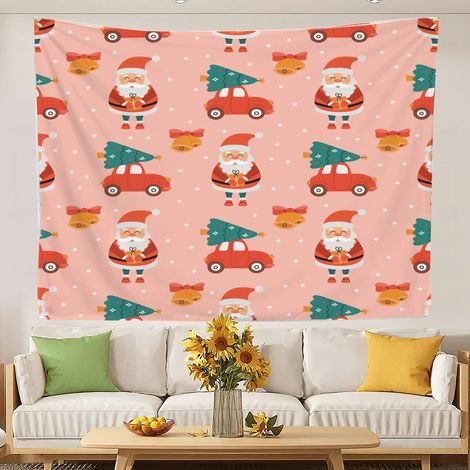 Tapisserie murale tendance, nappes esthétiques pour la décoration murale 150x130cm (1/5)
