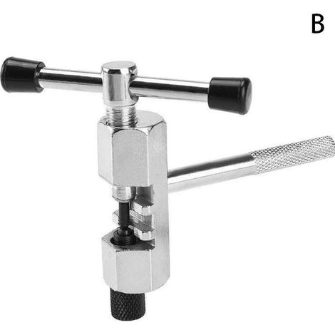 Herramienta para reparar bicicletas: herramienta para cadena/remachadora de cadena/extractor de bielas y pedalier (1/5)