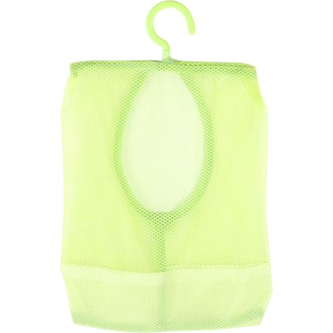 Mehrzweck-Wandaufbewahrungsbeutel aus Netzgewebe für Socken, Strumpfhosen, BHs, Unterwäsche, Badezimmerartikel, hellgrün (1/5)