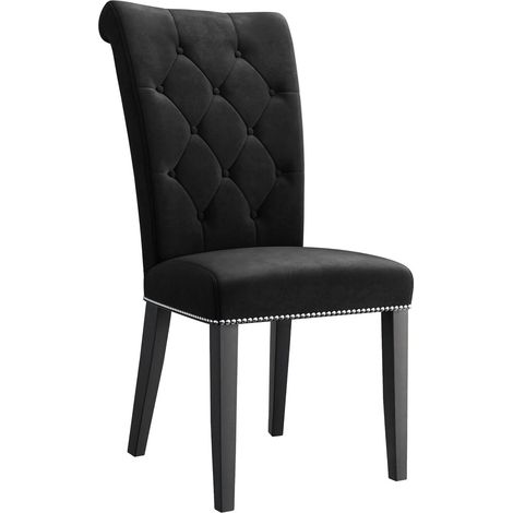 Silla Jackson 111, Magic Velvet 2219, 103x47x68cm, Tapiz, De madera, Madera