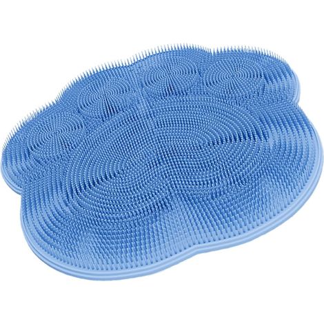 Tapis de massage des pieds en silicone forme patte chat , avec ventouse antidérapante . Confortable (1/5)
