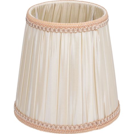 Abat-jour en tissu Meson, installation moderne et simple pour lampes de table à bougies et lustres en cristal E14 (1/5)