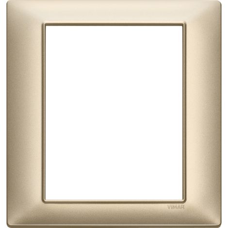 VIMAR - 14668.22 Placca 8M champagne opaco