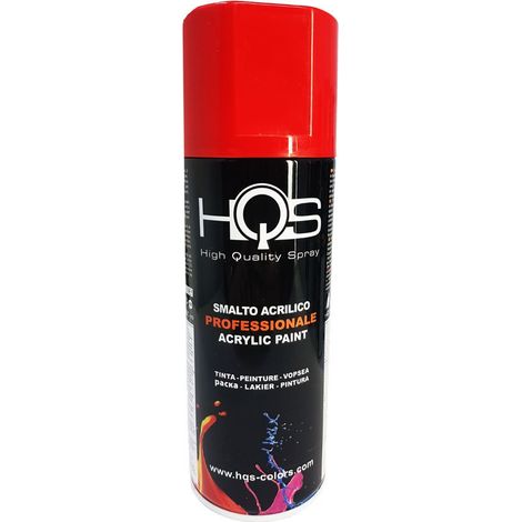 Vernice Spray HQS Smalto Acrilico - Colore: ROSSO TRAFFICO