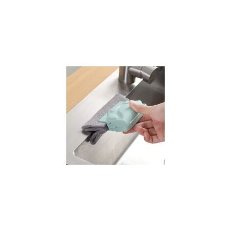 Juego de 5 cepillos de limpieza para ranuras de ventanas - Herramienta práctica y duradera para limpiar las juntas de azulejos de ventanas y puertas correderas - Verde - Crezuo