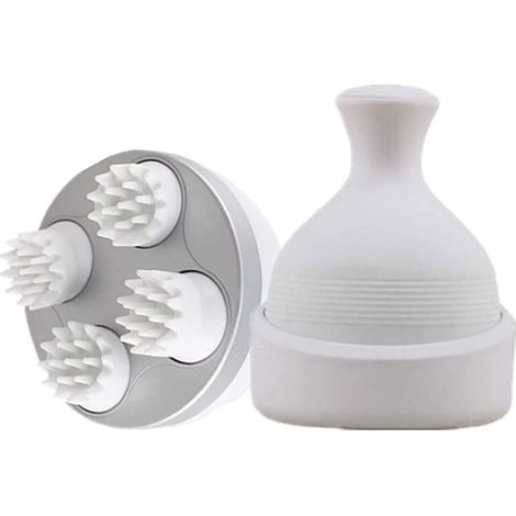 Katzenkopf-Massagegerät, weicher Silikon-Bürstenkopf, sanfte Massage, USB-Aufladung, electric Haustier-Massagegerät (1/5)
