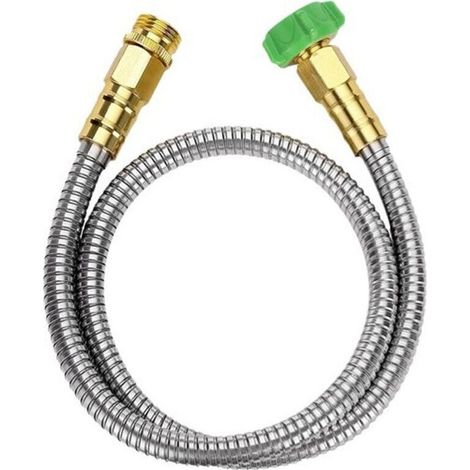 Rallonge tuyau acier inoxydable 1ft, connecteur robinet flexible robuste
