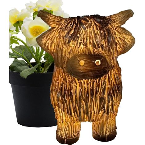 Lampe En Forme De Vache Décoration Lumineuse Chaude en Forme (1/5)