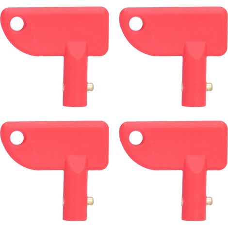 Kit d'accessoires comprenant 4 isolateurs de batterie ABS pour voiture, bateau, camion (1/5)