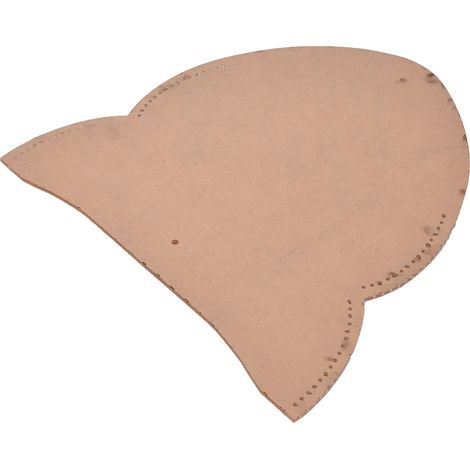 Étui à lunettes gabarit acrylique, pochoir pour sac à lunettes, moule DIY en cuir (1/5)