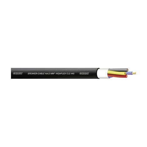 Cable eléctrico Cordial cls 425-50 alta calidad de audio instalación flexible