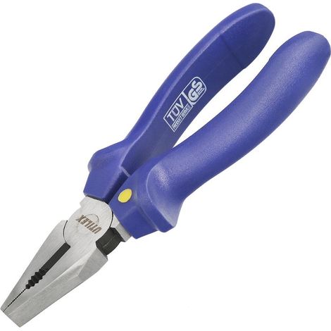 UTILEX alicates utilex universales     150 mm. , Alicates universales.    - Longitud: 150 mm.- Ideal para trabajos industriales.- Mango color azul. (1/4)