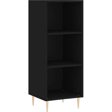 Maison Exclusive - Credenza Nera 34,5x32,5x90 cm in Legno Multistrato