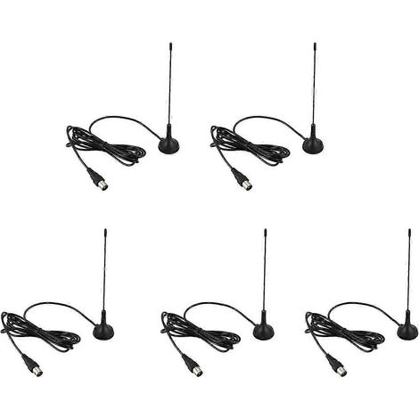 Antenne FASDGA 5 dBi 5x compatible avec les récepteurs numériques TNT (DVB-T et HDTV) QAQ (1/5)
