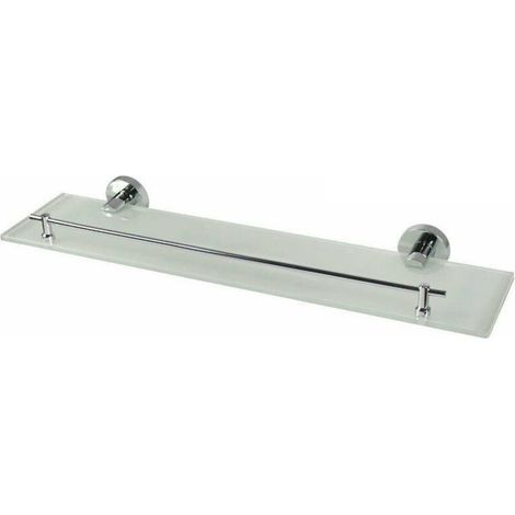 Mur Acier Verre Tablette Vis De Fixation Colle Mastic Meubles De Salle De Bain 52196 (1/2)