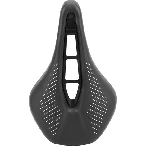 Lot de 2 housses de selle vélo gel confortable respirante coussin pour VTT Points noirs et blancs (1/5)