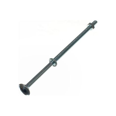 One Stop DIY Lot de 50 boulons carrés M6 6 x 150 mm + écrou