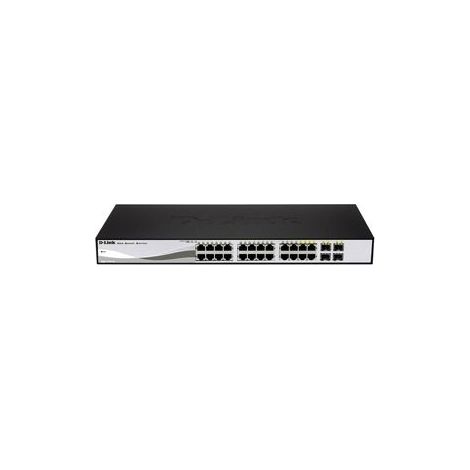 Switch D-Link DGS-1210-24          20 p 10 / 100 / 1000 Mbps 4 x SFP 0790069332302 S55100757 D-Link (1/5)