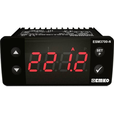 Emko ESM-3700-N.5.20.01/00.00/0.0.0.0 Afficheur de process Y352202 (1/5)